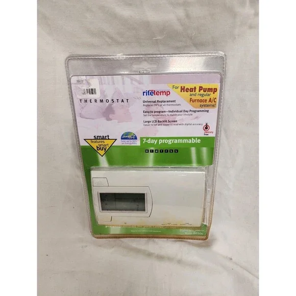 RiteTemp 8050c Universal 7-Day Programmable Thermostat - Picture 1 of 3